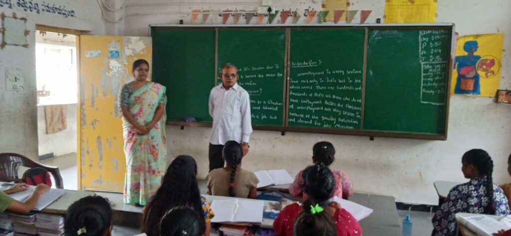 DEO inspected KGBVS schools