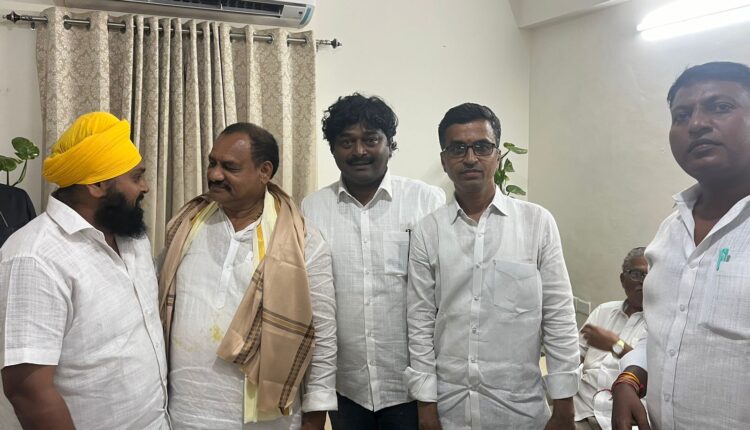 District Congress leaders honored TPCC president
