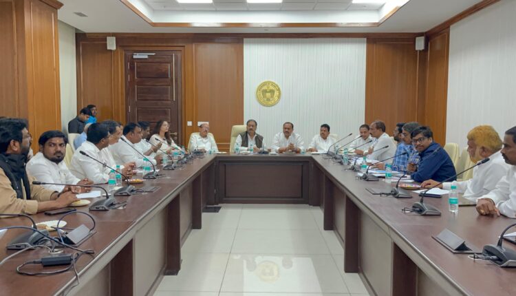 Shabbir Ali Review on Implementation of Amrit Scheme