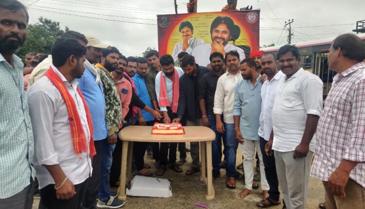 Andhra Pradesh Deputy Chief Minister's birthday celebrations