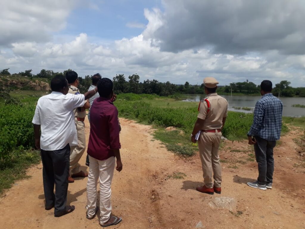 Officials who inspected the Ganesh immersion arrangements