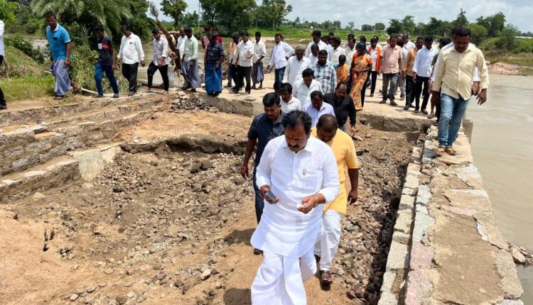 Prepare proposals for the repair of Bhawani Peta Bridge