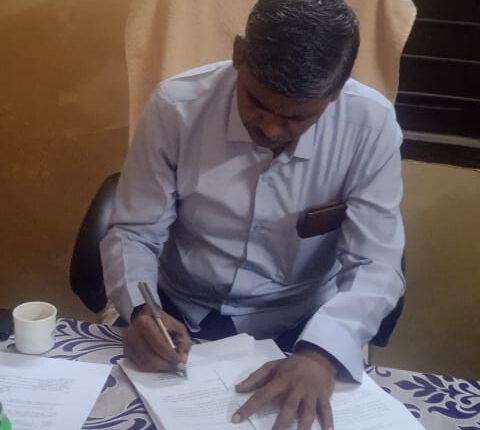 B, Bhaskaran assumed charge as Special Officer of Jukkal Mandal Praja Parishad