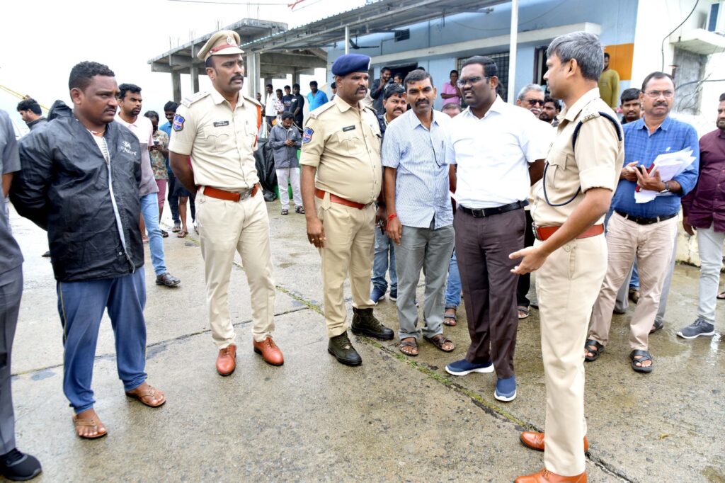 The Collector, CP who visited the SSRSP