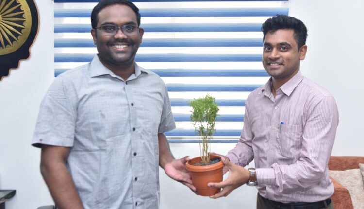 Bodhan and Bansuwada sub-collectors who met the collector