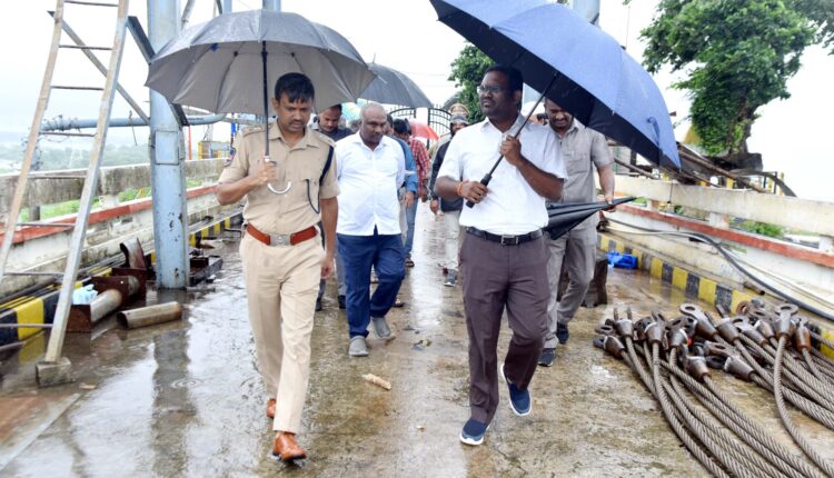 The Collector, CP who visited the SSRSP