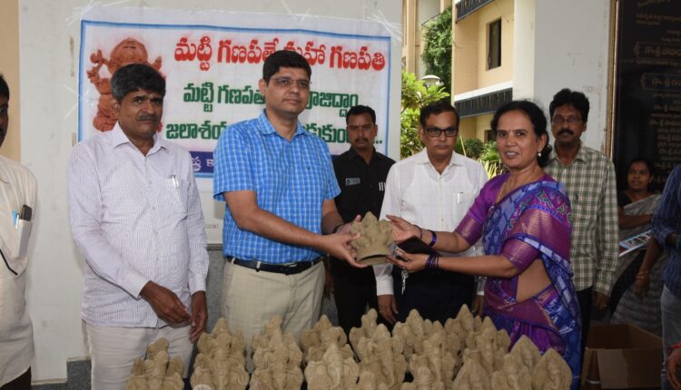 Contribute to environment conservation by worshiping Matti Ganapati