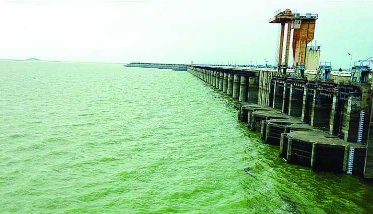 Heavy flood to Sriram Sagar
