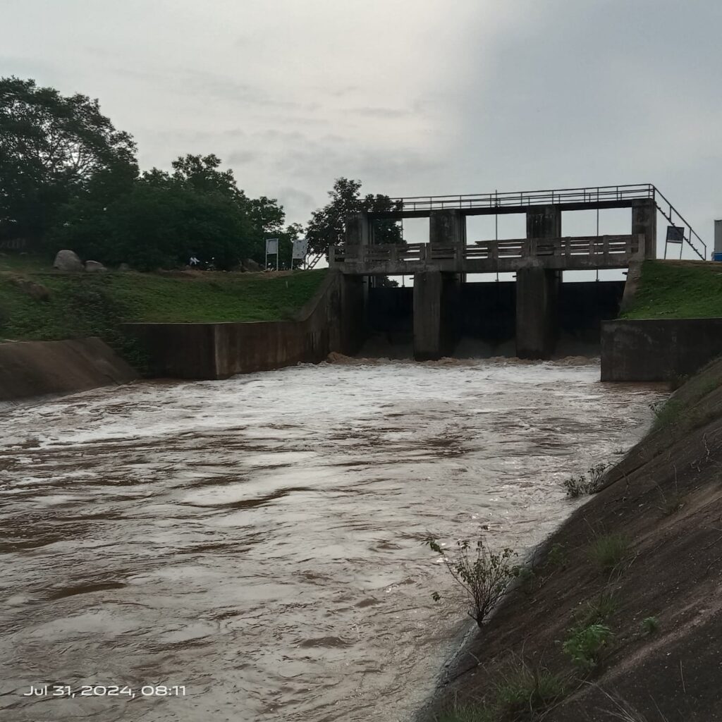 Heavy inflow into Nizam Sagar