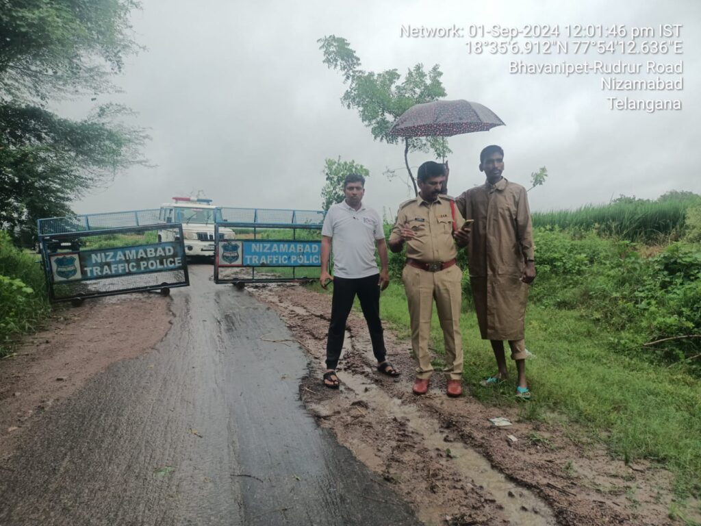 Rudrur - Boppapur village traffic stop