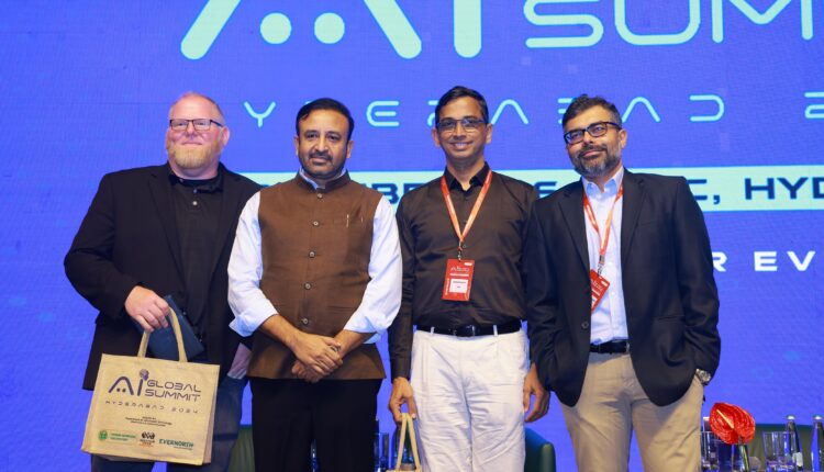 MLA Madhan Mohan at the Artificial Intelligence Summit