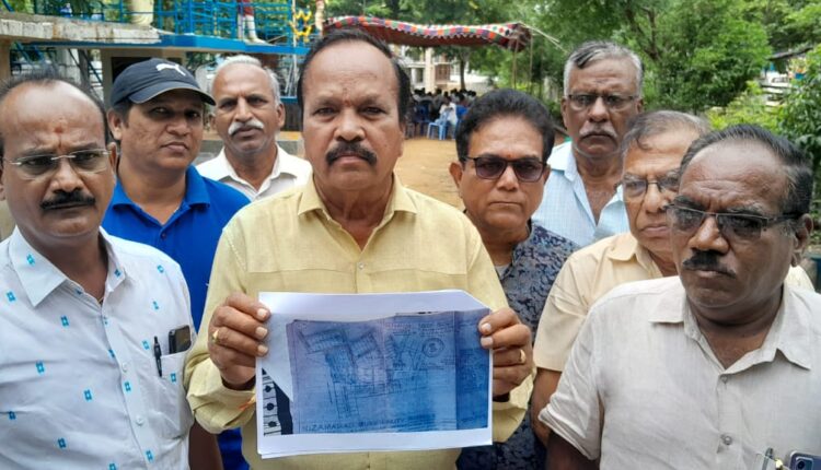 Complaint to MLA against Muppa Ganga Reddy